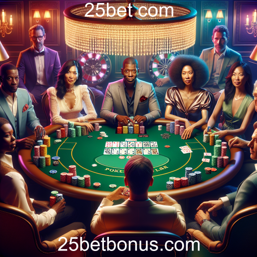 Descubra o Mundo do Poker na 25bet com